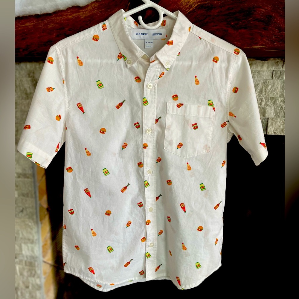 BNWOT, Short sleeve, button up, collared shirt sz14/16